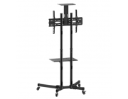 TV Mount Stand Reflecta 70VCE-Shelf; 37-70-; Black, Fixed/Tilt, VESA up to 600x400; max 50 kg
