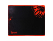 Gaming Mouse Pad Bloody B-080S, 430 x 350 x 2mm, Cloth/Rubber, Anti-fray stitching, Black/Red
