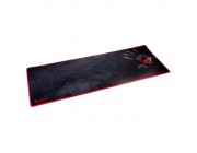 Gaming Mouse Pad Bloody B-088S, 800 x 300 x 2mm, Cloth/Rubber, Anti-fray stitching, Black/Red
