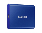 1.0TB Samsung Portable SSD T7 Blue, USB-C 3.1 (85x57x8mm, 58g, R/W:1050/1000MB/s)
