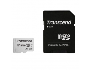 512GB MicroSD (Class 10) UHS-I (U3) +SD adapter,  Transcend 