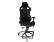 Gaming Chair Noble Epic NBL-PU-BLA-002 Black/Black, User max load up to 120kg / height 165-180cm
