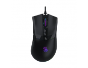 Gaming Mouse Bloody W90 Max, 100-10000 dpi, 8 buttons, 250IPS, 35G, 109g, Ergonomic, Programmable, Onboard Memory, X'Glide, RGB, 1.8m, USB, Black
