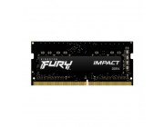 .8GB DDR4-3200MHz SODIMM Kingston FURY Impact (KF432S20IB/8), CL20-22-22, 1.2V, Intel XMP, Black
