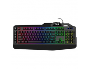 Gaming Keyboard SVEN KB-G8600, Macro, Backlight, WinLock, 12 Fn keys, Black, USB
