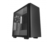 Case ATX Deepcool CK500, w/o PSU, 2x140mm fans,TG, GPU Holder, Dust Filter, 1xTypeC, 2xUSB3.0, Black
