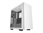 Case ATX Deepcool CK500, w/o PSU, 2x140mm fans,TG, GPU Holder, Dust Filter, 1xTypeC, 2xUSB3.0, White
