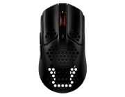 Gaming Wireless Mouse HyperX Pulsefire Haste, 16k dpi, 6 buttons, 450IPS, 40G, 62g, 100h, Ambidextrous, Onboard Memory, RGB, 1.8m, 2.4Ghz, Black
