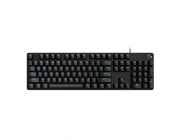 Gaming Keyboard Logitech G413 SE, Mechanical, Tactile SW, Aluminum alloy, PBT keycaps, Backlit (White), 1.8m, USB, EN/RU, Black
