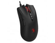 Gaming Mouse Bloody ES5, 100-3200 dpi, 8 buttons, 30IPS, 10G, 86g, Ergonomic, Onboard Memory, Programmable, RGB, 1.8m, USB, Black
