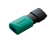 256GB USB3.2 Flash Drive Kingston DataTraveler Exodia M (DTXM/256GB), Black-Blue, Plastic,Slider Cap
