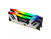 32GB DDR5-7200MHz  Kingston FURY Renegade RGB (Kit of 2x16GB) (KF572C38RSAK2-32), CL38, 1.45V,Silver
