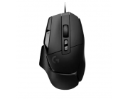 Gaming Mouse Logitech G502 X, 25.6k dpi, 13 buttons, 400IPS, 40G, 89g, 1000Hz, Ergonomic, Onboard memory, Hyper Scroll, 1.8m, USB, Black
