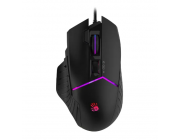 Gaming Mouse Bloody W95 Max, 100-12000 dpi, 10 buttons, 250IPS, 35G, Ergonomic, Programmable, Onboard Memory, Extra Fire Wheel, RGB, 1.8m, USB, Black
