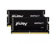 32GB DDR5-6000MHz SODIMM Kingston FURY Impact (Kit of 2x16GB) (KF560S38IBK2-32), CL38, 1.35V, Black
