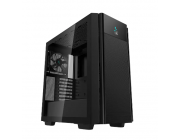 Case ATX Deepcool CH510 Mesh Digital, w/o PSU, 1x120mm, USB 3.0, Type-C, TG, Digital display, Black
