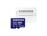 512GB MicroSD (Class 10) UHS-I (U3) +SD adapter, Samsung PRO Plus 
