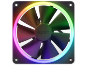 PC Case Fan NZXT F120 RGB, 120x120x26mm, 18 LEDs, 17-27.5dB, 14-50CFM, 500-1800RPM, FDB, 4 Pin,Black
