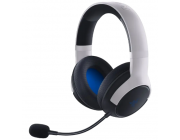 Gaming Wireless Headset Razer Kaira for PS, 50mm, 20-20kHz, 32 Ohm, 108db, 332g, 30h, On-earcup control, Cardioid mic, 2.4Ghz+BT, White
