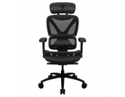 Ergonomic Gaming Chair ThunderX3 XTC Mesh Black, User max load up to 125kg / height 165-185cm
