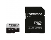 512GB MicroSD (Class 10) UHS-I (U3),+SD adapter, Transcend 