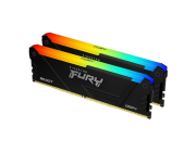 32GB DDR4-3200MHz  Kingston FURY Beast RGB (Kit of 2x16GB) (KF432C16BB12AK2/32), CL16-18-18, 1.35V
