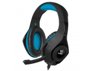 Gaming Headset SVEN AP-G887MV, 40mm drivers, 20-20kHz, 32 Ohm, 103dB, 287g, In-Line Controls, 2x3.5mm, Black/Blue
