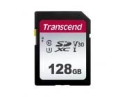 .128GB SDXC Card (Class 10)  UHS-I, U1, Transcend 300S  