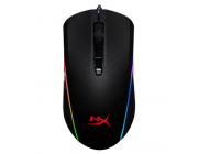 Gaming Mouse HyperX Pulsefire Surge, up to 16k dpi, 6 buttons, 450IPS, 50G, 100g, Ambidextrous, Onboard Memory, RGB, 1.8m, USB, Black

