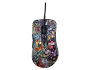 Gaming Mouse Qumo Splash, Optical,1200-3200 dpi, 6 buttons, Soft Touch, 7 color backlight, USB

