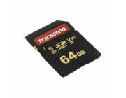 ..64GB  SDXC Card (Class 10) UHS-II, U3, Transcend 