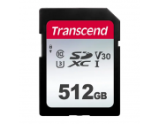 .512GB SDXC Card (Class 10)  UHS-I, U3, Transcend 300S  