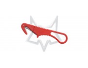 FX-639 RD FOX KNIFE RESCUE CUTTER STAINLESS STEEL 420 RED