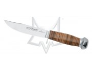 EUROPEAN HUNTER
Design by FOX Knives
cod. 610/11
сталь 420C stainless steel
твёрдость : HRC 54-56 рукоядь кожа