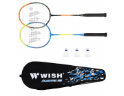 Набор для бадминтона 55k Abisal ALUMTEC 55K BADMINTON ROCKET SET + 3 PIECES SHUTTLECOCKS WISH