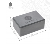Блок для йоги KJ02-GR Abisal KJ02 YOGA BLOCK GRAY HMS