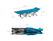 Кемпинговая кровать NC2701 Abisal CAMP BED BLUE 190 CM NILS CAMP