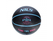 Баскетбольный мяч NPK271 Abisal BASKETBALL BLACK BUZZER 7 NILS