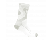 FRSO-N-WH-GY-M SEBA FR - NANO SPORT SOCKS - WHITE - 39-41