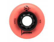 LUWL-LU72-CO-GW SEBA LUMINOUS - LED WHEELS - CORAL GLOW - 72mm/85A - x4