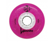 LUWL-LU80-GL-PK SEBA LUMINOUS - LED WHEELS - GLITTER PINK - 80mm/85A - x4