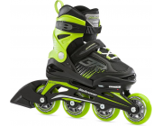 Роликовые коньки Rollerblade 0T101000T83 PHOENIX NERO/VERDE Size 36-40 – детские, колёса 4x72мм, жёсткость 80A, подшипники SG3, раздвижные