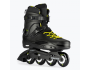 Роликовые коньки Rollerblade 07101500215 RB CRUESER NERO/GIALLO NEON  44.5 – колёса 4x80мм, жёсткость 85A, подшипники SG7, рама алюминий, универсальные