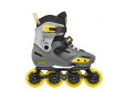 Роликовые коньки Rollerblade 86B0751510HB01 APEX CARBONE/GIALLO Size 29-32 – колёса 4x76мм, жёсткость 85A, подшипники SG7, рама алюминий
