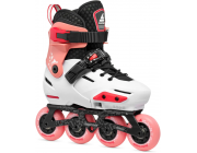 Роликовые коньки Rollerblade 86B0751510HD01 APEX PLATINO/CORALLO Size 29-32 – колёса 4x76мм, жёсткость 85A, подшипники SG7, рама алюминий