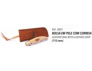 3001 LEATHER BAG WITH LEATHER LOOP