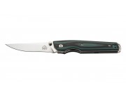 7301013 KnifeTEC Einhandmesser(grun-schwarze G10,liner lock) Puma Сталь AISI 420