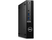 DELL OptiPlex 7010 MFF lntel® Core® i3-13100T (4 Cores/12MB/8T/2.5GHz to 4.2GHz/35W), 8GB (1X8GB) DDR4, M.2 256GB PCIe NVMe SSD, Intel Integrated Graphics, WiFi6E 2x2+BT5.3,  TPM, NO ODD, Wireless KB+MS - KM5221W, PSU 90W, Win11Pro, 3Y Warranty, Black.