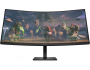 34.0- HP VA LED OMEN 34c Curved WQHD Gaming Black (1ms, 3000:1, 400cd, 3440x1440, 178°/178°, 2 x HDMI2.0, DisplayPort, 165Hz Refresh Rate, Curveture 1500R, Height adjustment, Audio Line-out, VESA)