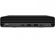 HP Pro Mini 400 G9 (lntel® Core® i3-14100Т, 1x8GB DDR5 SODIMM RAM, 256GB M.2 PCIe NVMe SSD, No ODD, Intel® UHD Graphics 730, 1xHDMI, 2xDP, USB Type-C 3.2 G2, WiFi6 + BT5.3, PSU 90W, HP 125 USB MS&KB, Free Dos, 3Y NBD Warranty, Black)